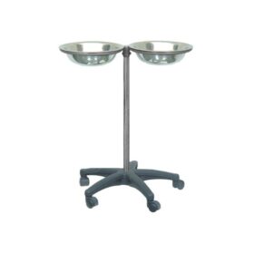 Basin Stand with Double Bowl