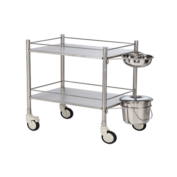 Dressing trolley SS