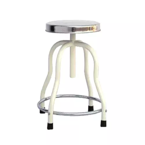 Patient Stool Revolving S.S. Top